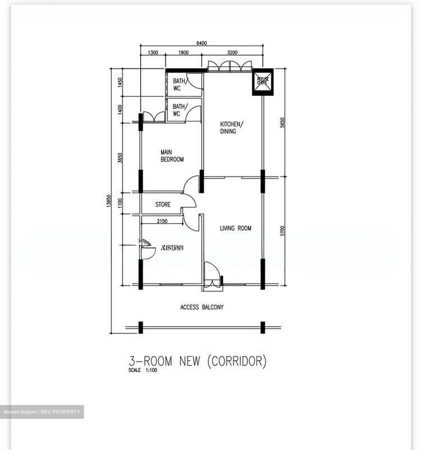 Blk 379 Clementi Avenue 5 (Clementi), HDB 3 Rooms #558024651